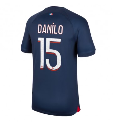 Paris Saint-Germain Danilo Pereira #15 Replica Home Stadium Shirt 2023-24 Short Sleeve